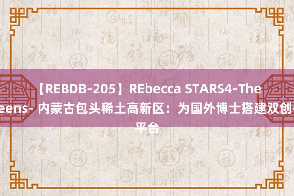 【REBDB-205】REbecca STARS4-The queens- 内蒙古包头稀土高新区：为国外博士搭建双创平台