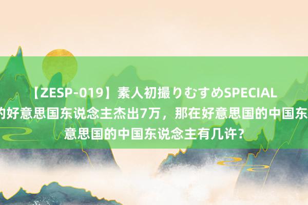 【ZESP-019】素人初撮りむすめSPECIAL Vol.3 在中国的好意思国东说念主杰出7万，那在好意思国的中国东说念主有几许？